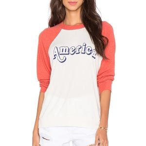 Wildfox Vintage America Sweatshirt Pullover